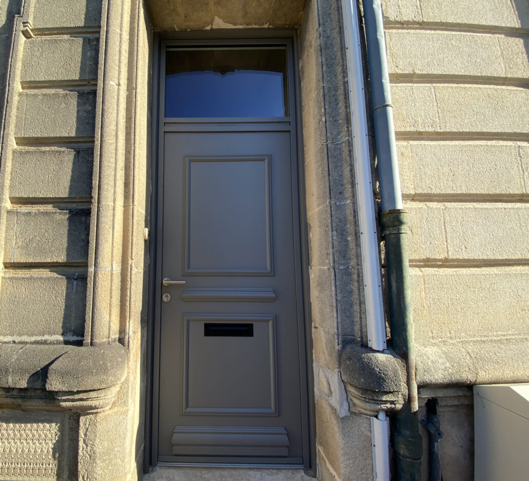 Porte d'entrée Alu